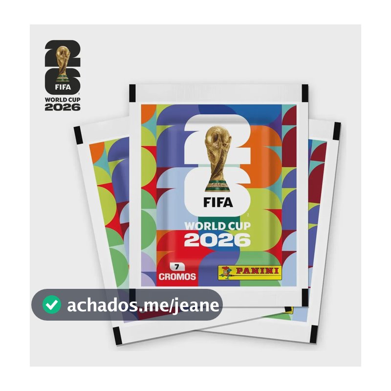 Kit 210 Figurinhas Do Álbum Copa Do Mundo 2026- 30 Envelopes
