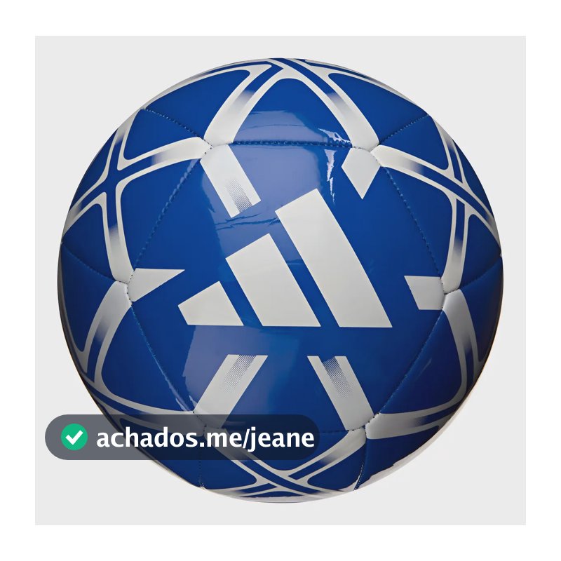 Bola Starlancer Club adidas Cor Blue / White