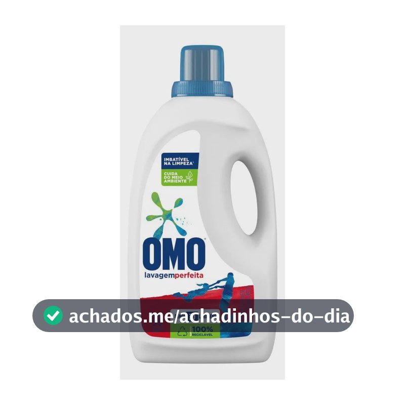 Sabão Líquido Omo Lavagem Perfeita 3l