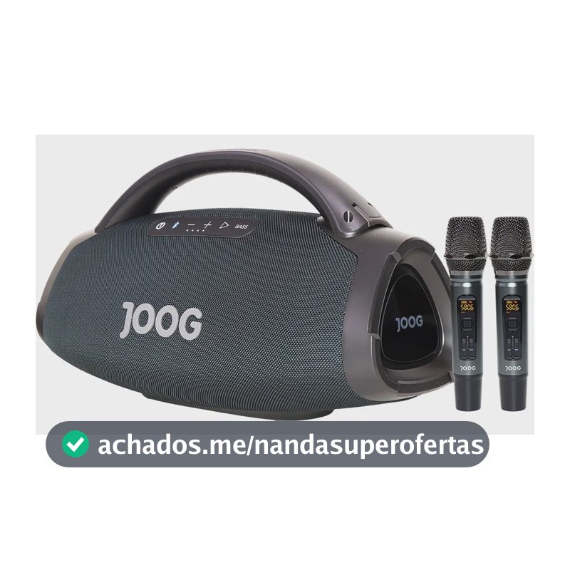 Caixa De Som Joog One Hifi Blutooth Preto