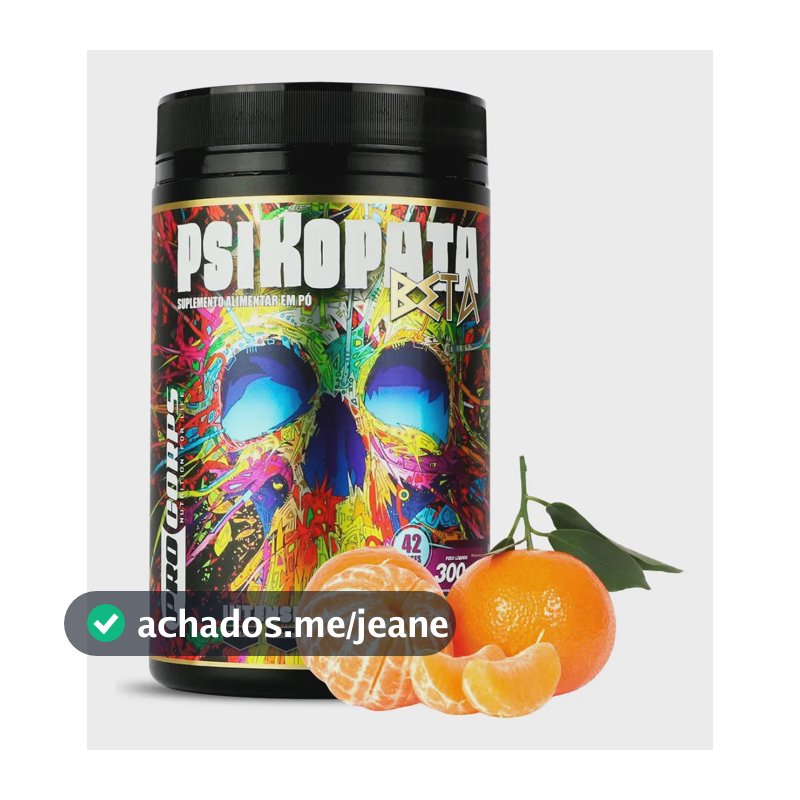Pré Treino Pro Corps 300g Tangerina Alta Energia Foco Cafeína Beta Alanina Performance Treino