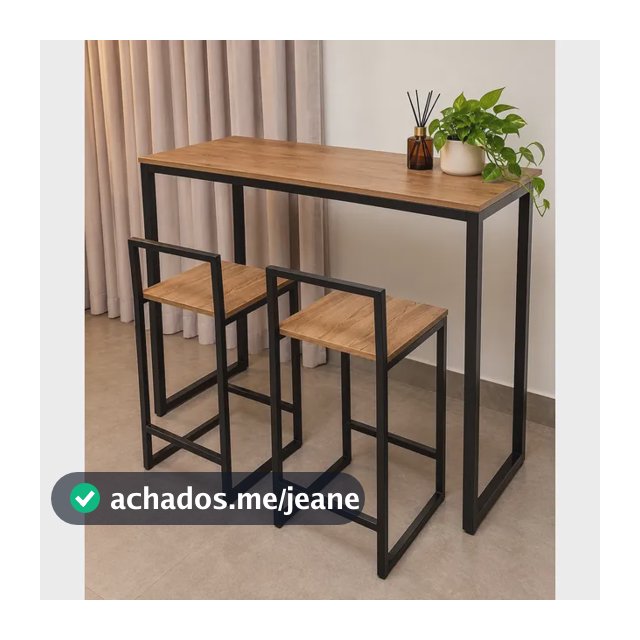 Mesa/bancada/aparador/balcão Gourmet C/ 2 Banq.