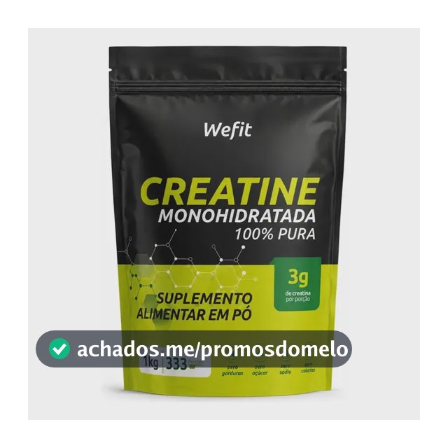 Creatina Wefit Em Pó Sem Sabor X 1kg