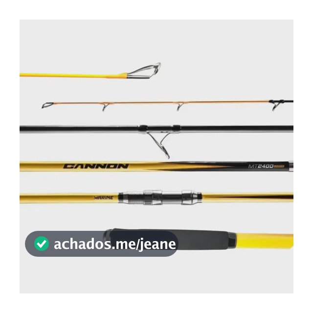 Vara de Praia Marine Sports Cannon de Carbono 4,20 m para Molinete