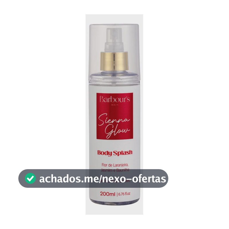 Colônia Body Splash Sienna Glow 200ml