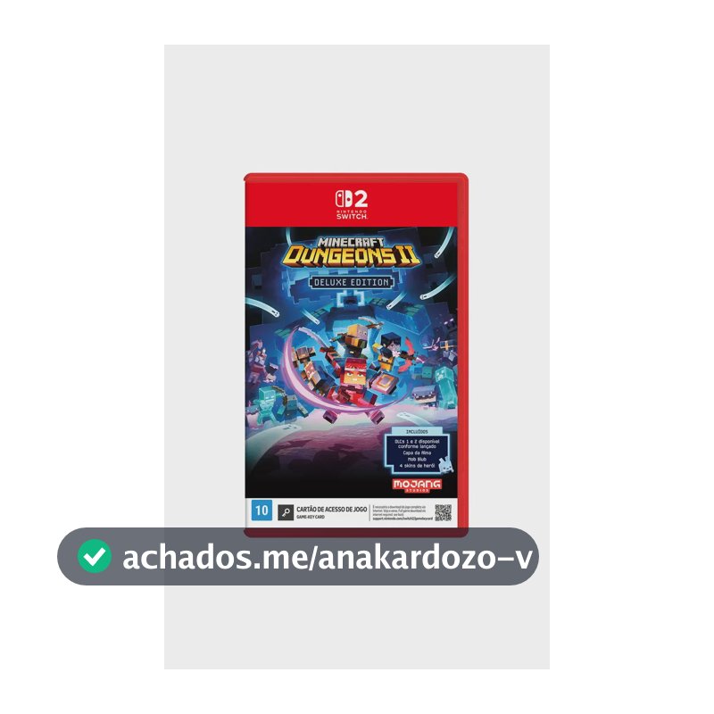 Minecraft Dungeons II Deluxe Edition – Nintendo Switch 2