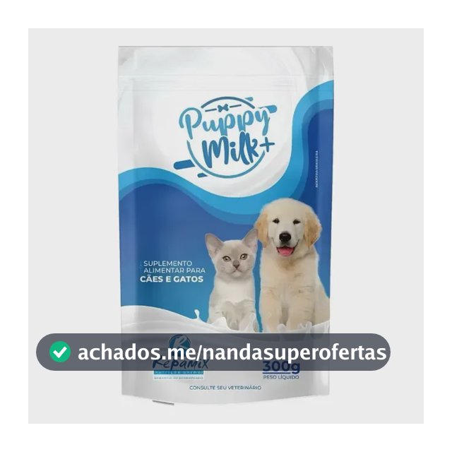 Repamix Puppy Milk 300g Leite em Pó Para Filhotes Cães e Gatos