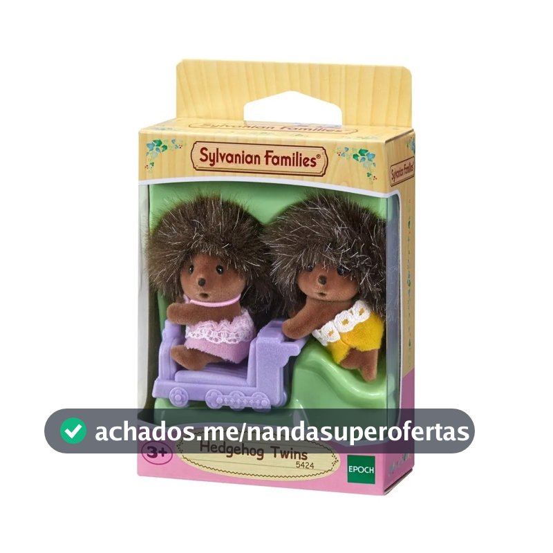 Sylvanian Families Gêmeos Porco-espinho Epoch Magia 5424