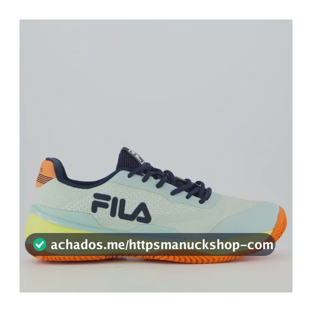 Tenis Fila Invicto Clay Verde Verde - 43 Br