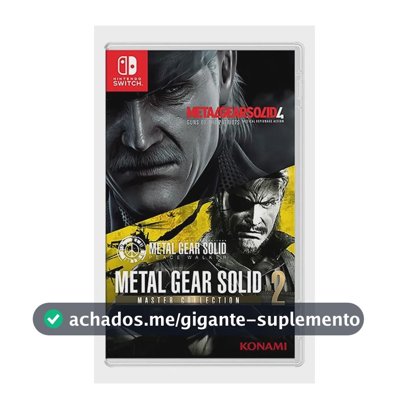 Metal Gear Solid Master Collection Vol. 2 Switch Latam