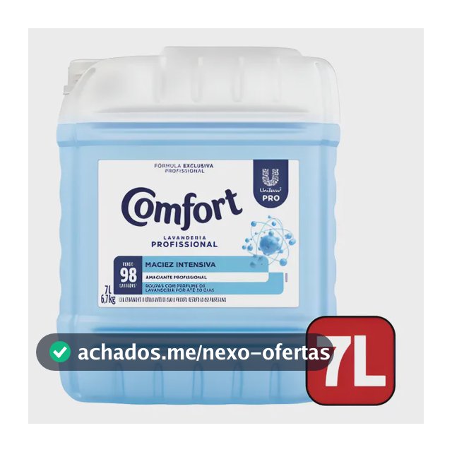 Comfort Pro Amaciante Lavanderia Original 7l