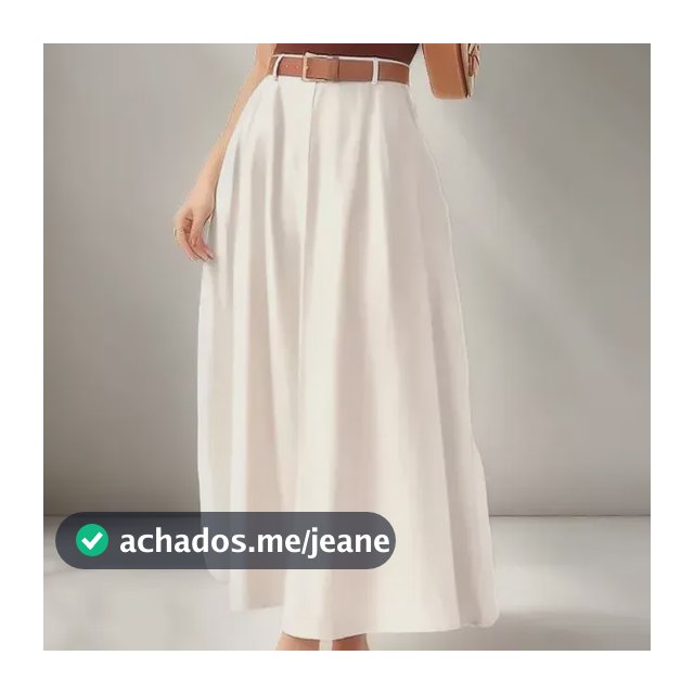 Saia Alfaiataria Gode Premium Moda Feminina Evangelica