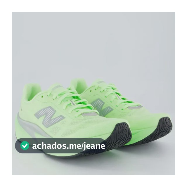 Tênis New Balance Fuelcell Rebel V5 Verde E Prata