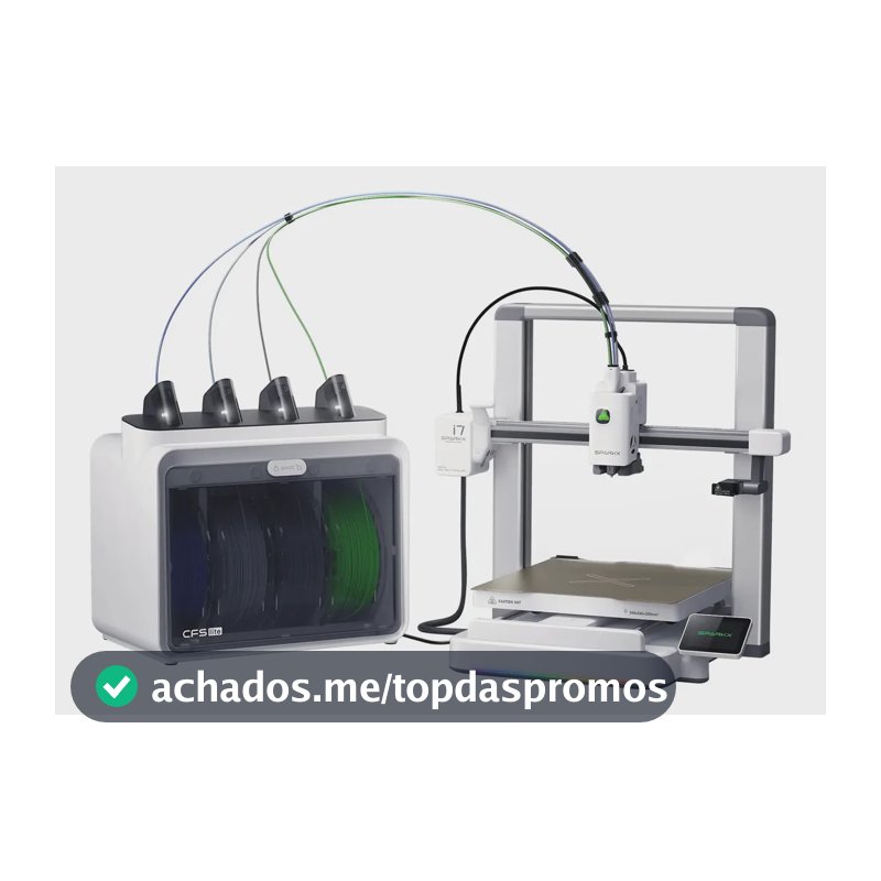 Impressora 3D multicolorida Creality Sparkx I7 Combo com Cfs