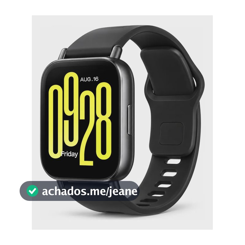 Smartwatch Xiaomi Redmi Watch 5 Active Tela Lcd 2.00 Preto