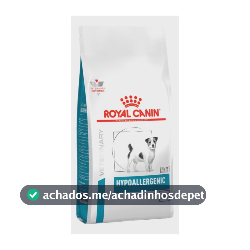 Ração Royal Canin Veterinary Diet Hypoallergenic Small Dog Cães Pequenos 7,5kg