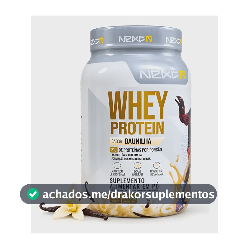 Whey Protein Next10 Sabor Baunilha 910g Baunilha