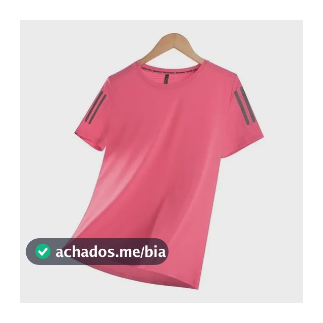 Camiseta Básica  Exercícios De Verão Feminina Seda Gelada