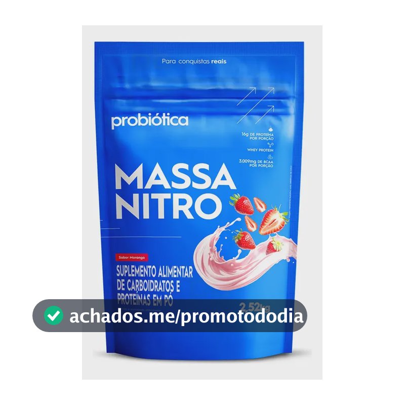 Massa Nitro 2,52kg Probiótica