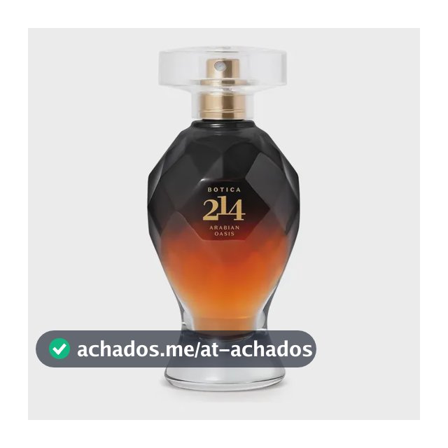 O Boticário Botica 214 Arabian Oasis Edp Feminino 75ml