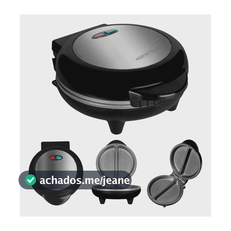 Omeleteira Antiaderente Elétrica Dupla 800w Mr. Cheff 110v
