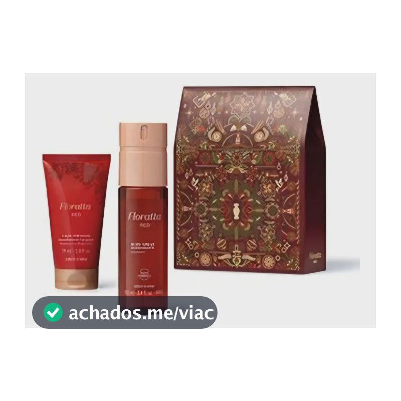 Presente Kit Combo Boticário Floratta Red (loção + Desod.)