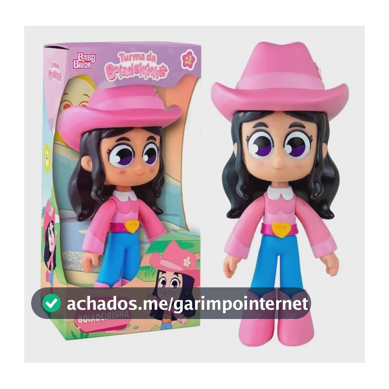 Boneca Turma Da Boiadeirinha Ana Castela 20cm