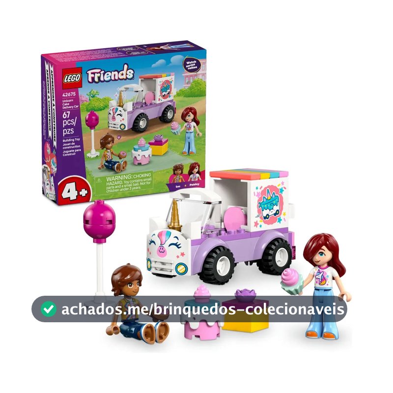 LEGO Friends Carro-unicórnio de Entregas de Bolo 42675