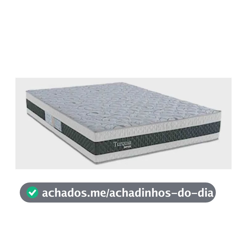 Colchão Casal Molas Pocket Pillow Inn 138x188cm Branco