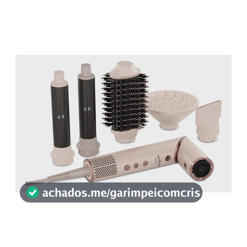 Secador De Cabelos Bsd15a Rosa Com Rosê