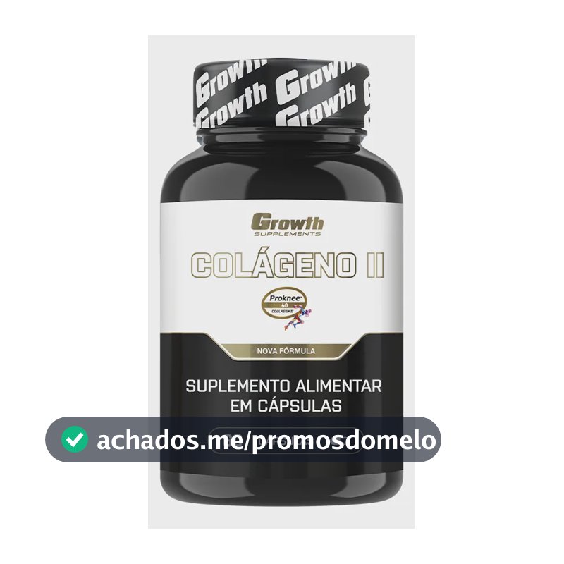 Colágeno Tipo 2 60 cáps. Growth Supplements