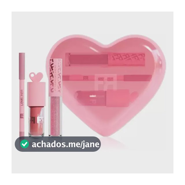 Kit Fran Lover Gloss Labial E Lapis Labial By Franciny Ehlke