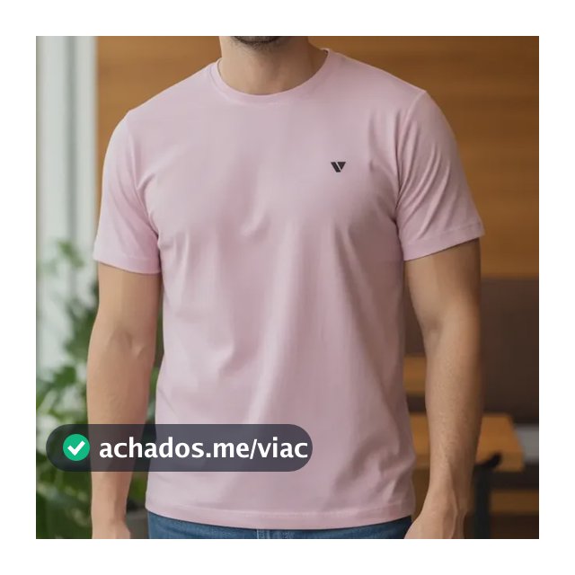 Camiseta Masculina Camisas Slim Voker 100% Algodão Atacado