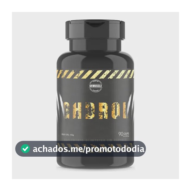 1 Gh Drol - Ghmuscle Sem Sabor