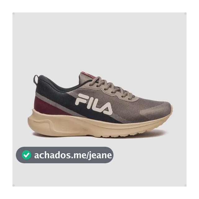 Tênis Fila Vector Oliva E Preto Esportivo