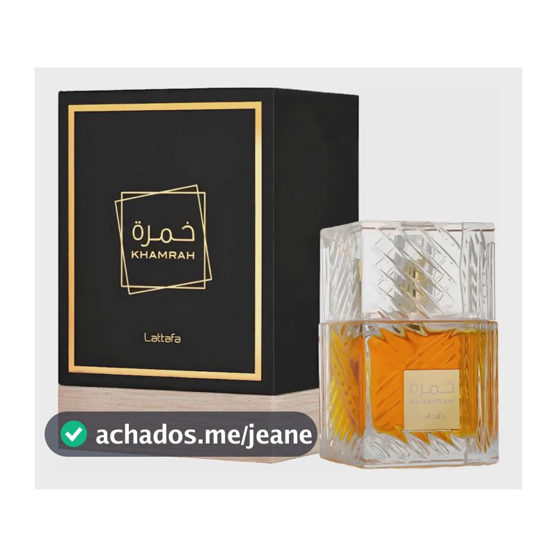 Perfume Lattafa Khamrah Eau De Parfum 100 Ml