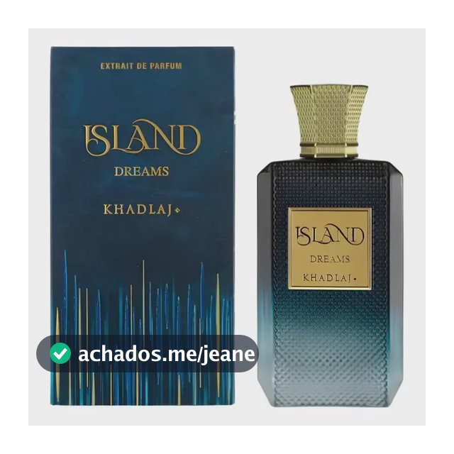 Perfume Árabe Khadlaj Island Dreams100ml Edp