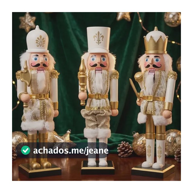 Soldadinho Quebra Nozes 38cm Enfeite Natalino Natal Musical
