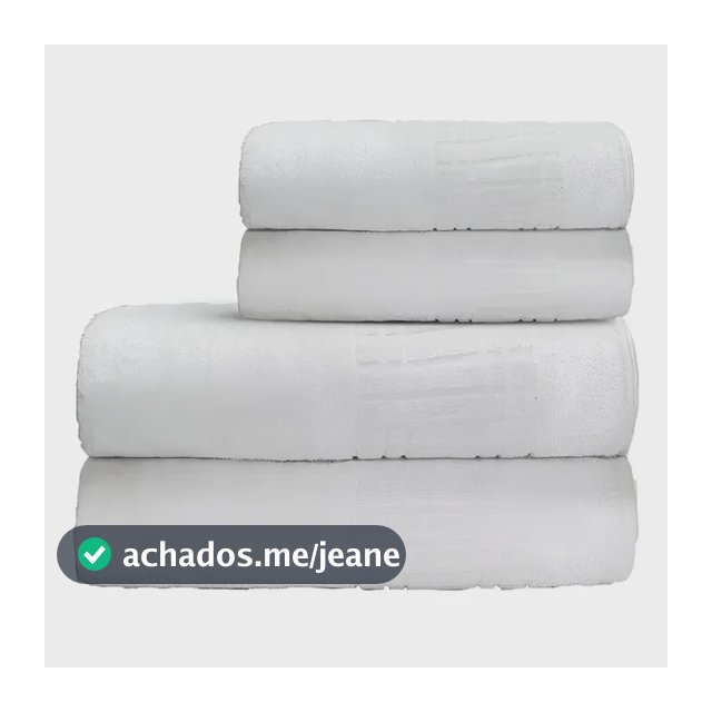 Jogo De Toalha Banho 4 100 Algodão 400 gr/m Loft Camesa