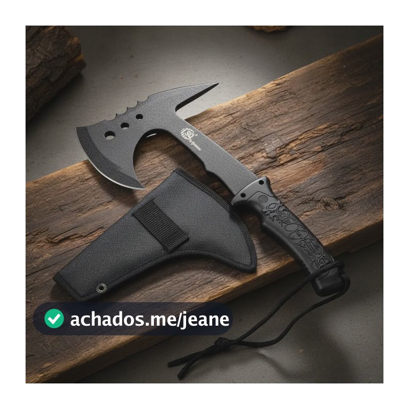 Machadinha Machado Tático Machete Tomahawk Arremesso Viking