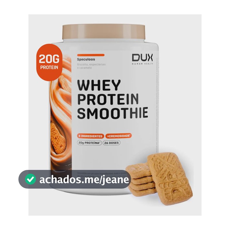 Whey Protein Dux Human Health Smoothie Pó 900g Speculoos