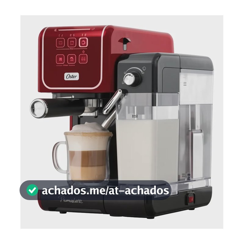 Oster Primalatte Touch Red Cafeteira Espresso 1050w - 220v