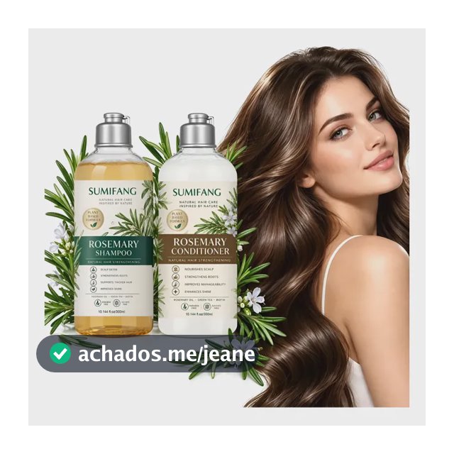 Kit Shampoo E Condicionador De Alecrim