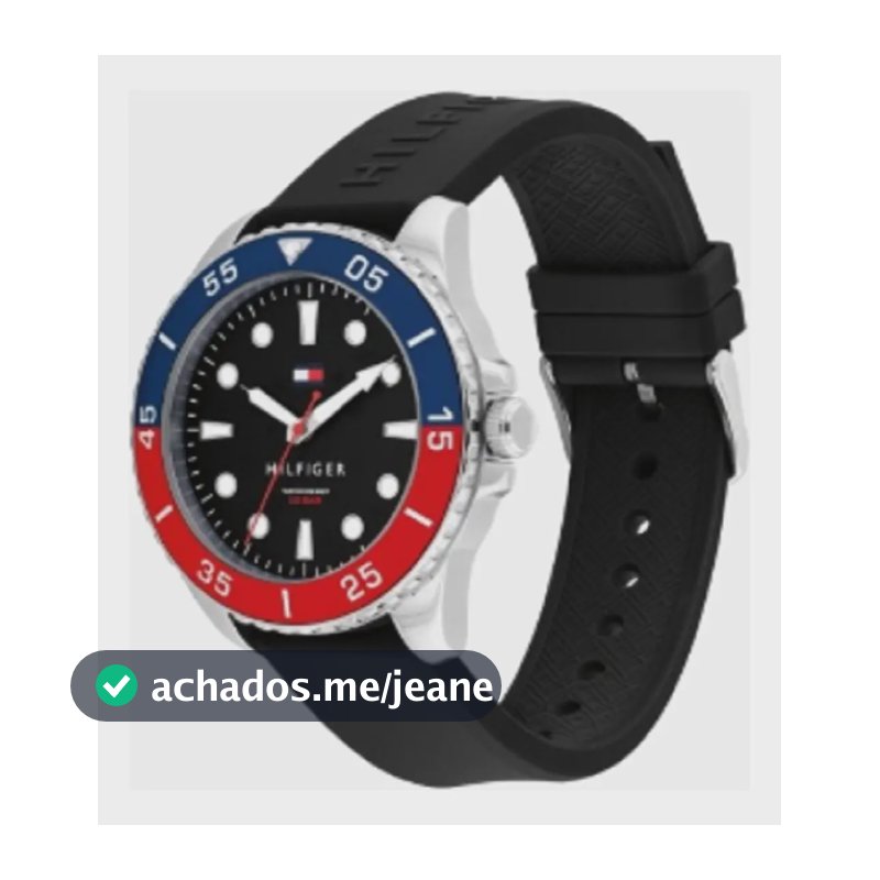 Relógio masculino Tommy Hilfiger Oceanic 1792201 preto