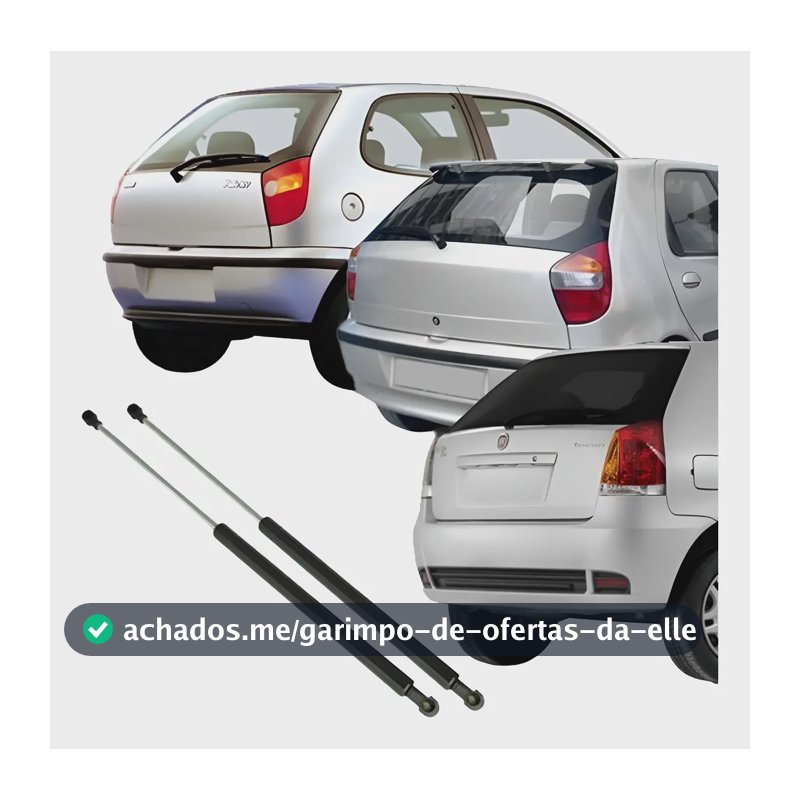 Par Amortecedor Porta Mala Traseiro Palio 96 97 98 99 A 16