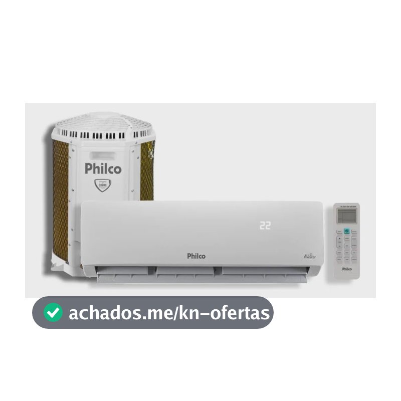 Ar Condicionado Inverter Philco 9000 Btus Frio 220v Pac9ft Branco 220v