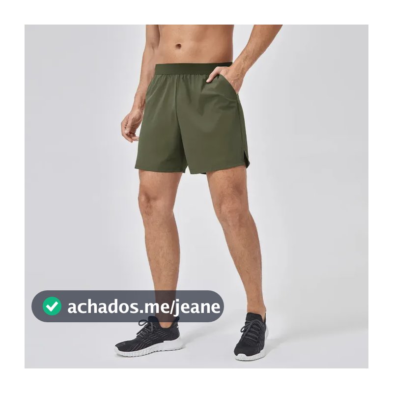 Shorts Esportivos Casuais De Tamanho Europeu Tamanho Da Ue Verde L