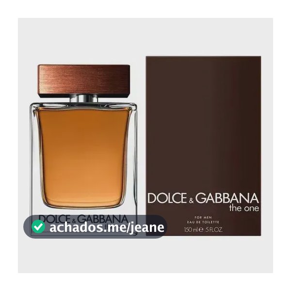 Perfume Masculino Dolce & Gabbana The One EDT 150 ml Spray Amadeirado