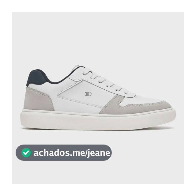 Tênis Sapatenis Masculino Sandrini Evoke Lite Branco Couro