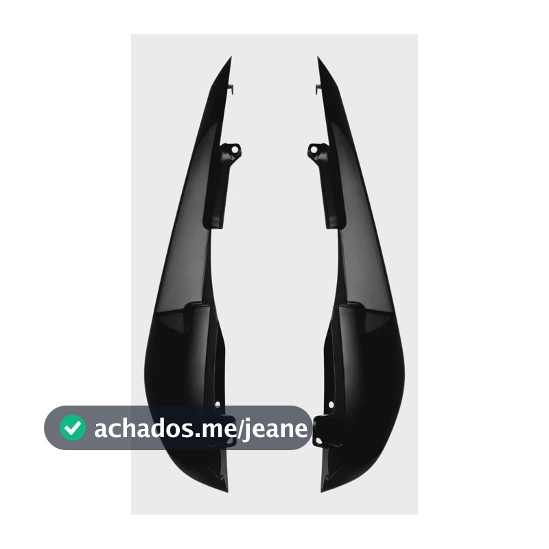 Rabeta Lateral Par Factor 150 Fazer 150 2016 A 2024 Cores Preto